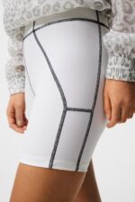 Ekon Short Tights White Women J.Lindeberg Clothing 66XF1851 - Image 3