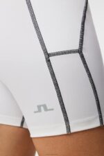 Ekon Short Tights White Women J.Lindeberg Clothing 66XF1851 - Image 4
