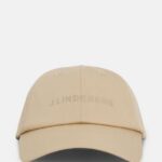 Elijah Cotton Logo Cap Safari Beige Men J.Lindeberg Accessory 66XF1272