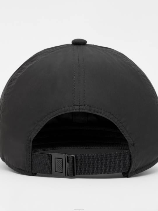 Elijah Nylon Logo Cap Black Men J.Lindeberg Accessory 66XF2529 - Image 1
