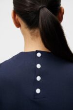 Elina Polo Navy Women J.Lindeberg Clothing 66XF1455 - Image 4