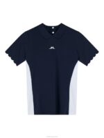 Elina Polo Navy Women J.Lindeberg Clothing 66XF1455 - Image 5