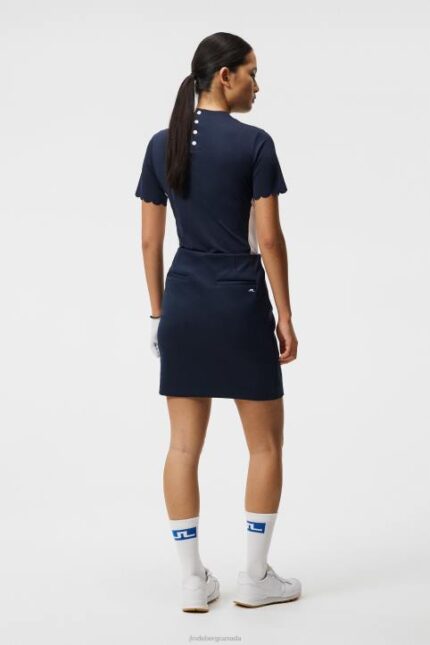 Elina Polo Navy Women J.Lindeberg Clothing 66XF1455