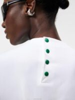 Elina Polo White Women J.Lindeberg Clothing 66XF1454 - Image 4