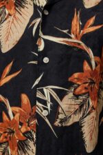 Elio Tropical Print Shirt Navy Men J.Lindeberg Clothing 66XF1170 - Image 5