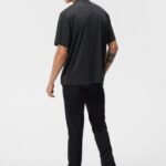 Ellott Bonded Fleece Pant Black Men J.Lindeberg Clothing 66XF388