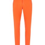 Ellott Golf Pant Lava Orange Men J.Lindeberg Clothing 66XF2264