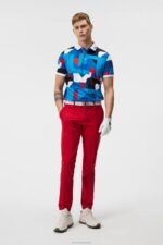 Ellott Pant Chili Pepper Men J.Lindeberg Clothing 66XF435 - Image 2