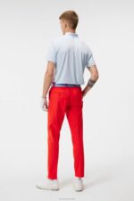 Ellott Pant Fiery Red Men J.Lindeberg Clothing 66XF374 - Image 2
