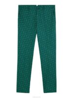Ellott Print Pant Classic Green Bridge Monogram Men J.Lindeberg Clothing 66XF2193 - Image 4