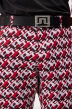 Ellott Print Pant Micro Bridge Cherry Men J.Lindeberg Clothing 66XF371 - Image 4