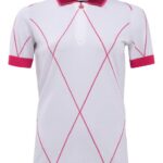Elma Golf Knit Polo White Women J.Lindeberg Clothing 66XF2594