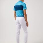 Elof Golf Pant White Men J.Lindeberg Clothing 66XF2244