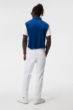 Elof Pant White Men J.Lindeberg Clothing 66XF364