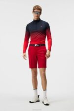 Eloy Shorts Chili Pepper Men J.Lindeberg Clothing 66XF486 - Image 2