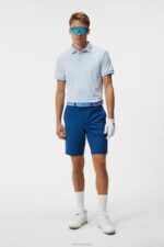 Eloy Shorts Estate Blue Men J.Lindeberg Clothing 66XF359 - Image 2