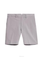 Eloy Shorts Light Grey Melange Men J.Lindeberg Clothing 66XF358 - Image 5