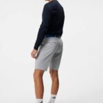 Eloy Shorts Light Grey Melange Men J.Lindeberg Clothing 66XF485