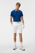 Eloy Shorts White Men J.Lindeberg Clothing 66XF360 - Image 2