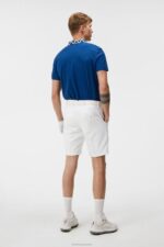 Eloy Shorts White Men J.Lindeberg Clothing 66XF360
