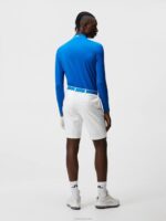 Eloy Shorts White Men J.Lindeberg Clothing 66XF482