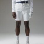 Eloy Shorts White Men J.Lindeberg Clothing 66XF488