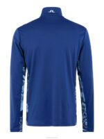 Emanuel Mid Layer Navy Peony Men J.Lindeberg Clothing 66XF663 - Image 4