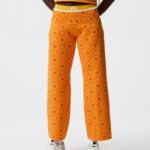 Emmie Knitted Pant Orange Diamond Logo Women J.Lindeberg Clothing 66XF1725