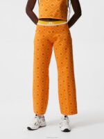 Emmie Knitted Pant Orange Diamond Logo Women J.Lindeberg Clothing 66XF1725