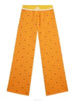 Emmie Knitted Pant Orange Diamond Logo Women J.Lindeberg Clothing 66XF1725 - Image 5