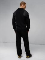 Ethan Chunky Sweater Black Men J.Lindeberg Clothing 66XF2292 - Image 2