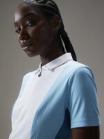 Evelina Polo Airy Blue Women J.Lindeberg Clothing 66XF1544 - Image 3