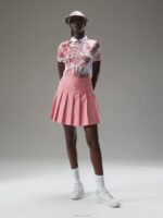 Evelina Print Polo Hibiscus Pink Women J.Lindeberg Clothing 66XF1543 - Image 2