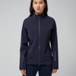 Everly Rain Jacket Navy Women J.Lindeberg Clothing 66XF2842