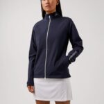 Evertine Golf Jacket Navy Women J.Lindeberg Clothing 66XF2872