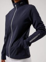 Evertine Golf Jacket Navy Women J.Lindeberg Clothing 66XF2872 - Image 4