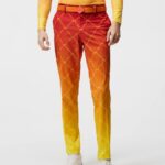Fade Print Pant Sunset Fade Logo Men J.Lindeberg Clothing 66XF450