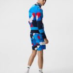 Fela Knitted Sweater Brilliant Blue Big Bridge Men J.Lindeberg Clothing 66XF582