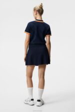 Feline Knitted Shirt Navy Women J.Lindeberg Clothing 66XF1840 - Image 2