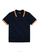 Feline Knitted Shirt Navy Women J.Lindeberg Clothing 66XF1840 - Image 6