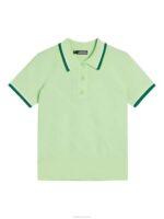 Feline Knitted Shirt Patina Green Women J.Lindeberg Clothing 66XF1842 - Image 6