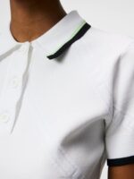 Feline Knitted Shirt White Women J.Lindeberg Clothing 66XF1841 - Image 5