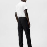 Fiji Clean Cargo Pants Black Men J.Lindeberg Clothing 66XF1135