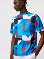Flatlocked T-shirt Brilliant Blue Big Bridge Men J.Lindeberg Clothing 66XF185 - Image 4