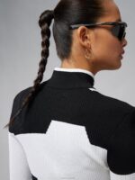 Flora Sweater Black Women J.Lindeberg Clothing 66XF2822 - Image 2
