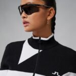 Flora Sweater Black Women J.Lindeberg Clothing 66XF2822