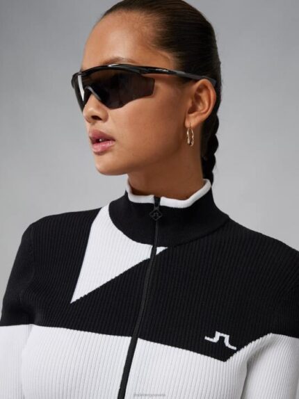 Flora Sweater Black Women J.Lindeberg Clothing 66XF2822