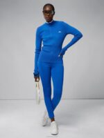 Flora Sweater Nautical Blue Women J.Lindeberg Clothing 66XF2823 - Image 3