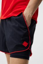 Frans Shorts Navy Men J.Lindeberg Clothing 66XF441 - Image 3