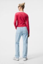 Freda Knitted Cardigan Azalea Women J.Lindeberg Clothing 66XF1830 - Image 2